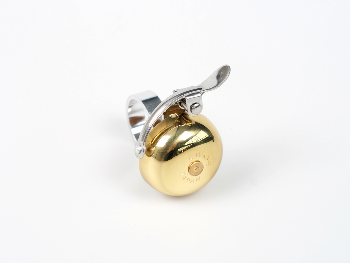 Crane Mini Suzu Stem Bell - Brass