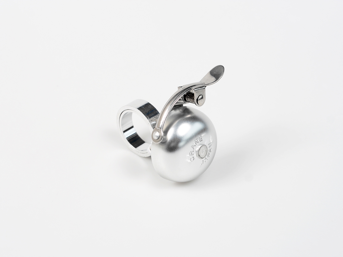 Crane Mini Suzu Stem Bell - Silver