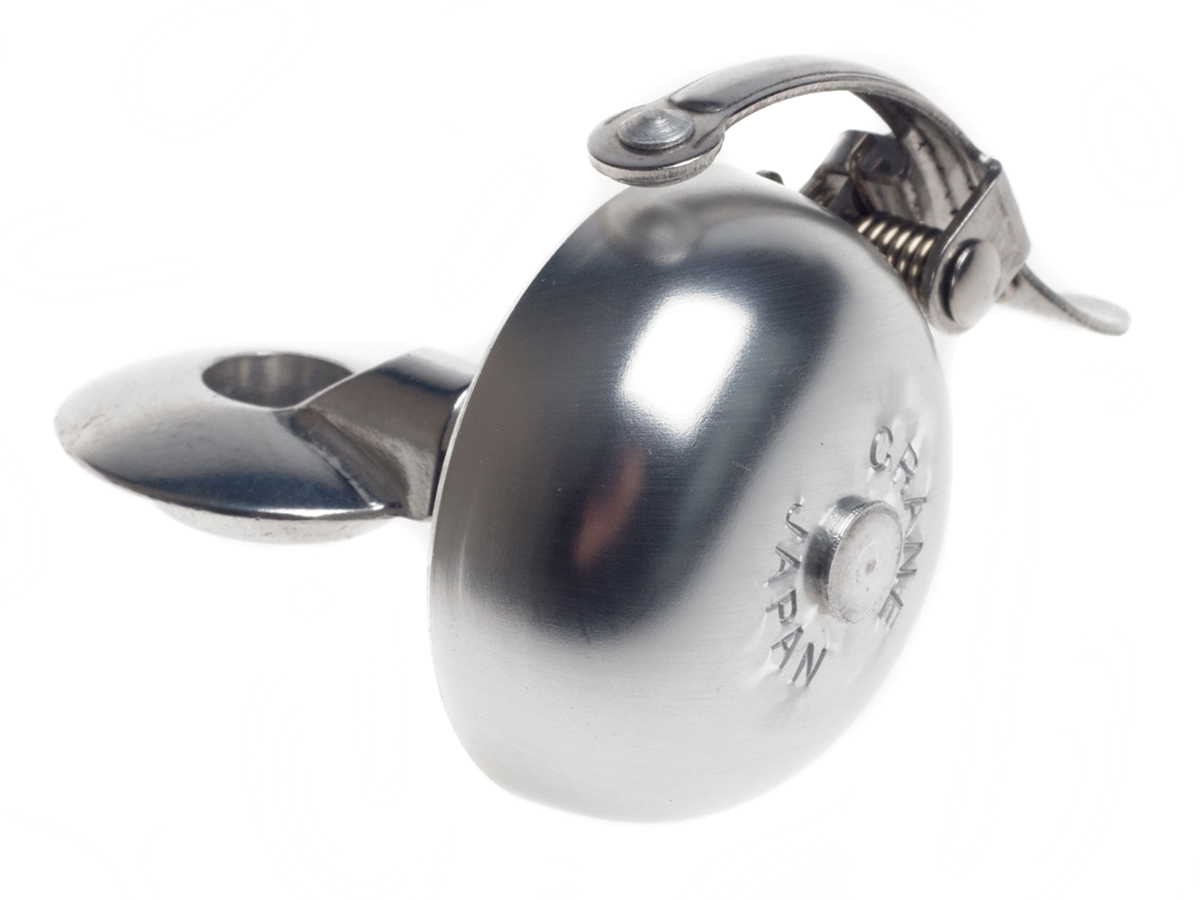 Crane Mini Suzu Top Cap Bell - Silver