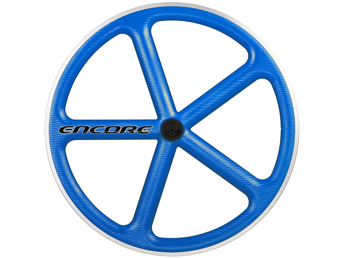 Encore Wheel - Voodoo Blue NMSW - Carbon Weave