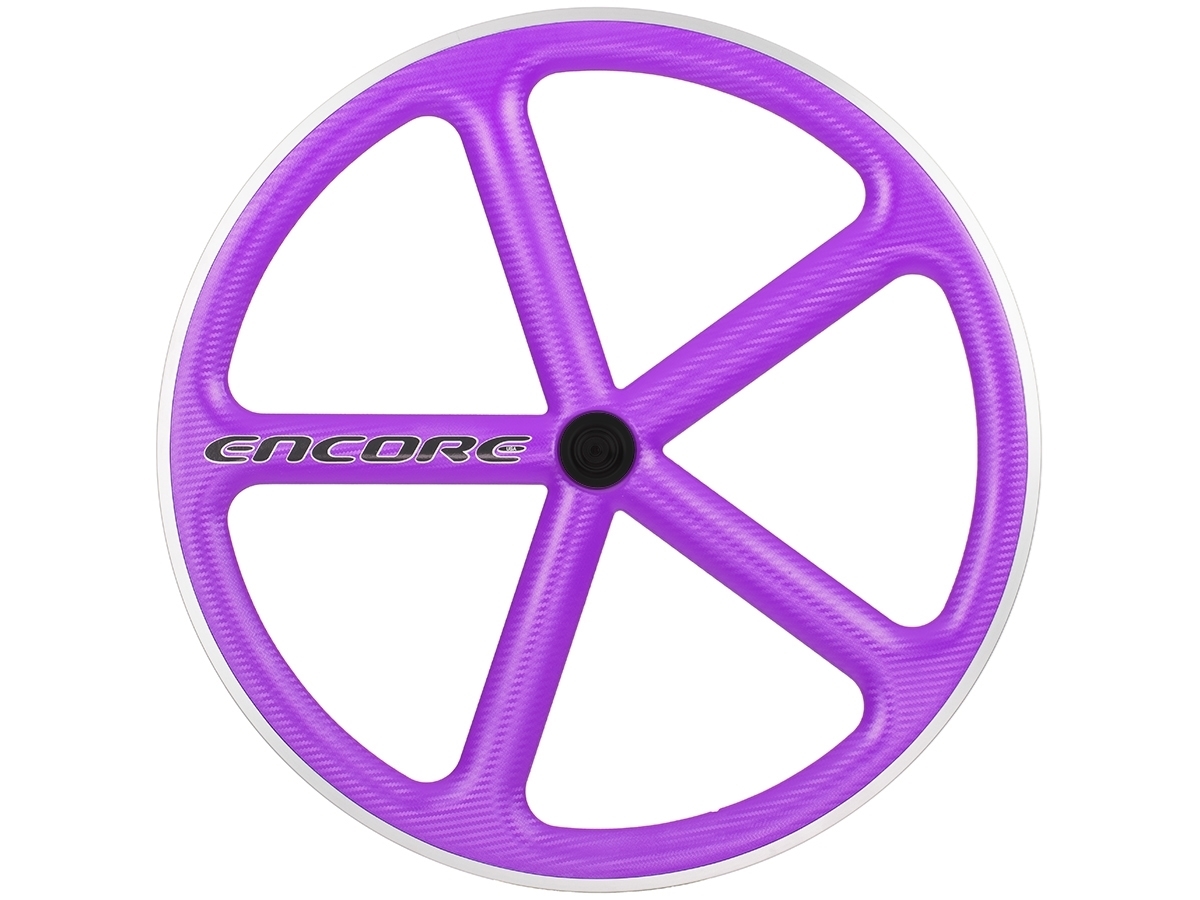 Encore Wheel - Purple NMSW - Carbon Weave
