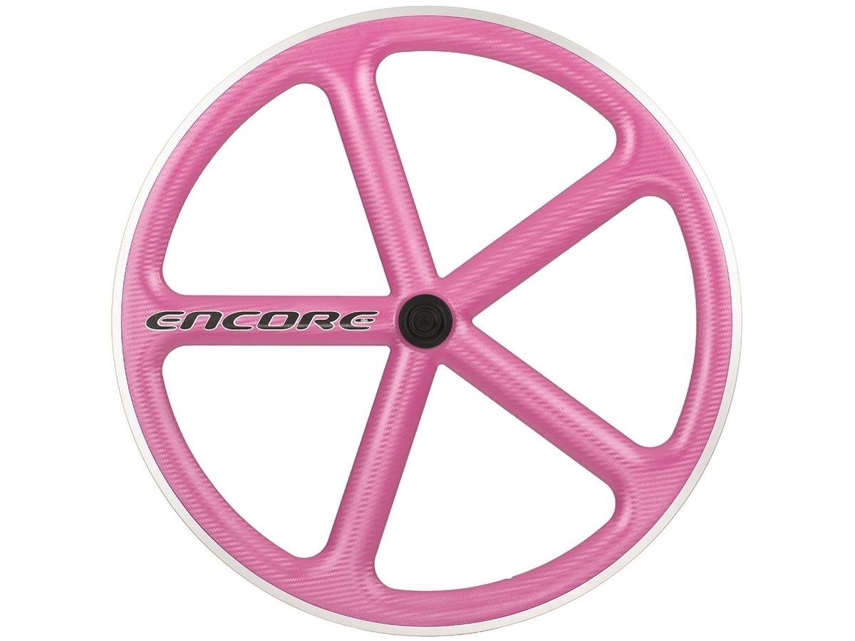 Encore Wheel - Bubblegum Pink NMSW - Carbon Weave