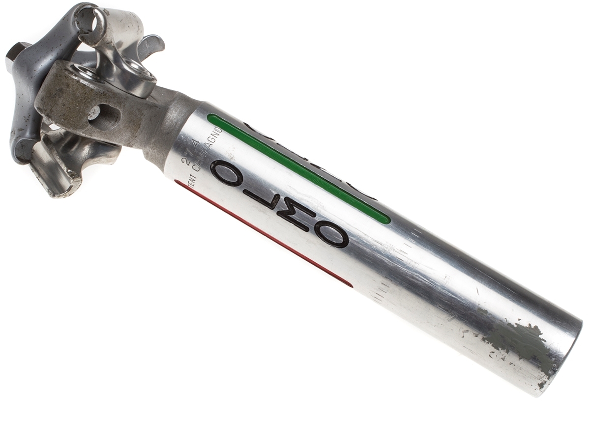 Campagnolo Super Record Olmo Pantographed Seat Post - Silver