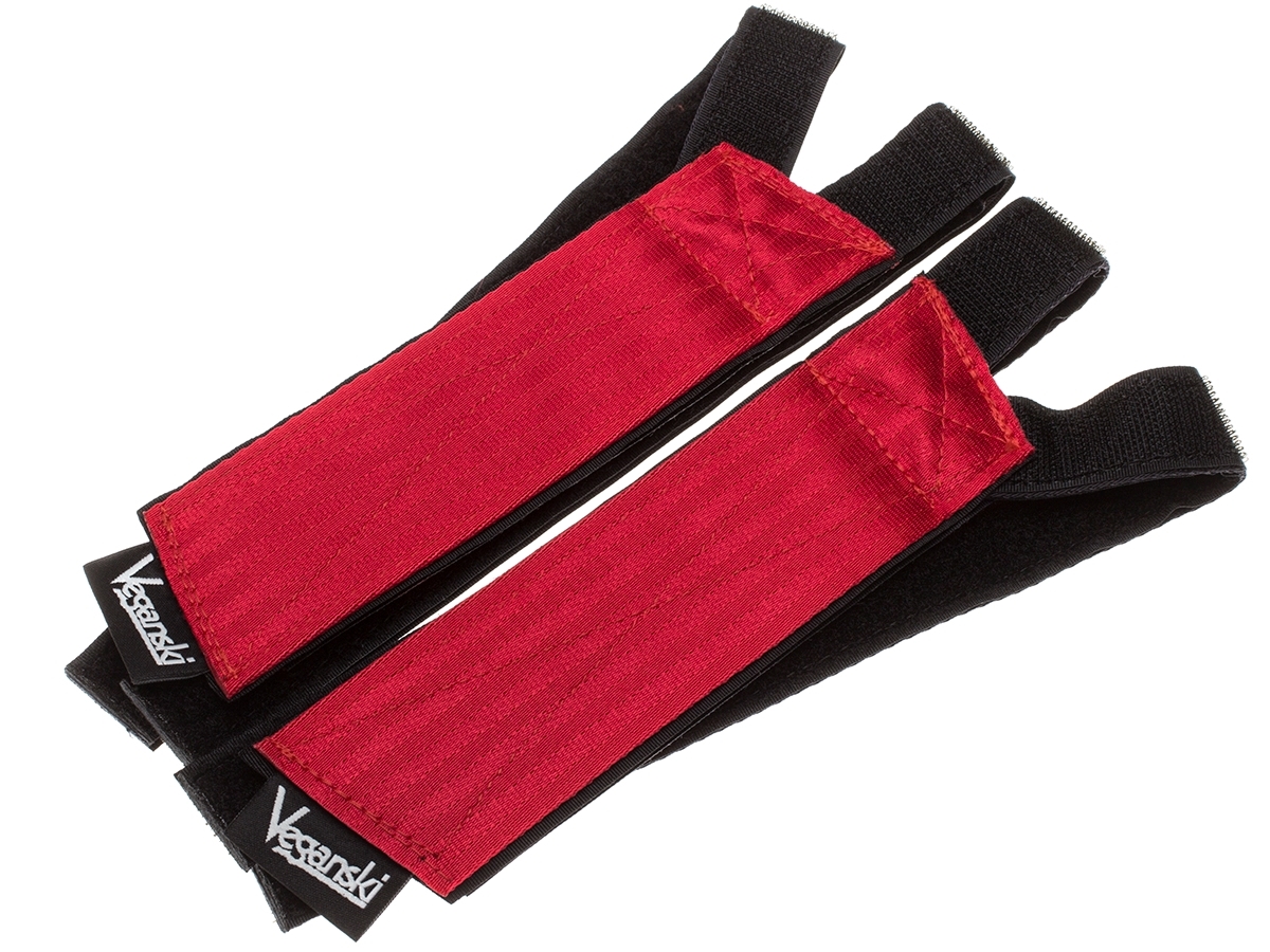 Veganski Freestyle Pedal Straps - Red