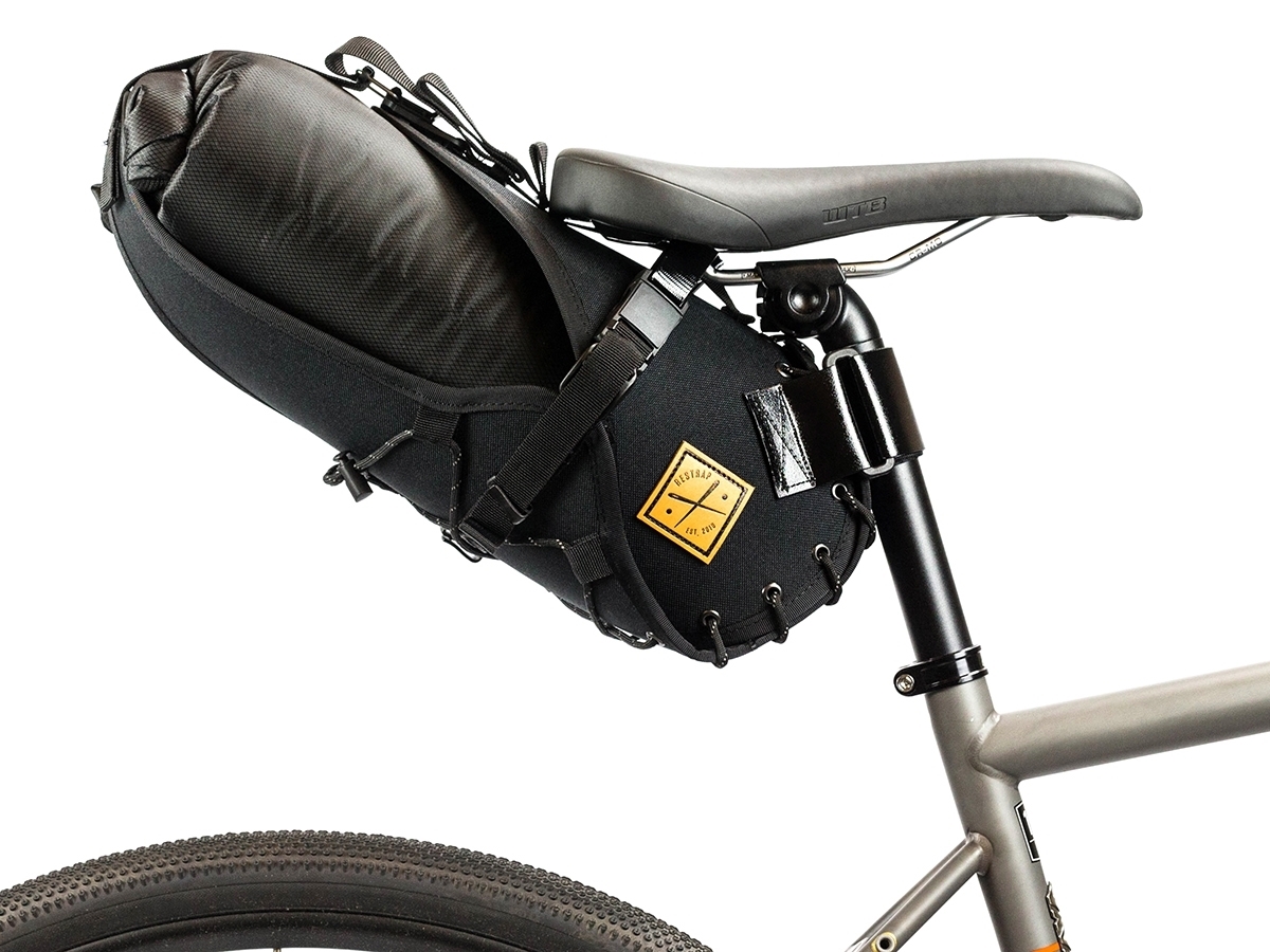 Restrap Carry Saddle bag & Dry bag (8L) - Black/Black