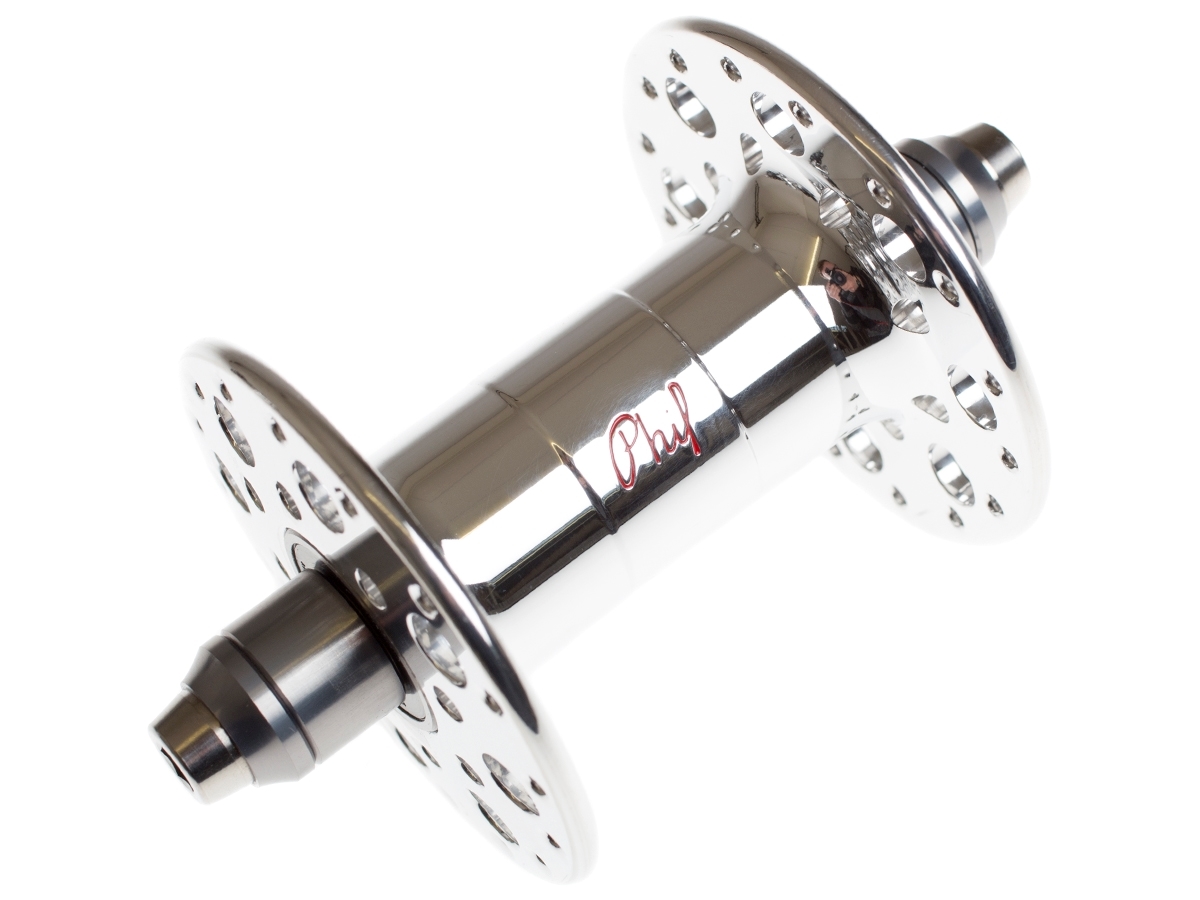 Phil Wood Track Pro Front Hub - Silver