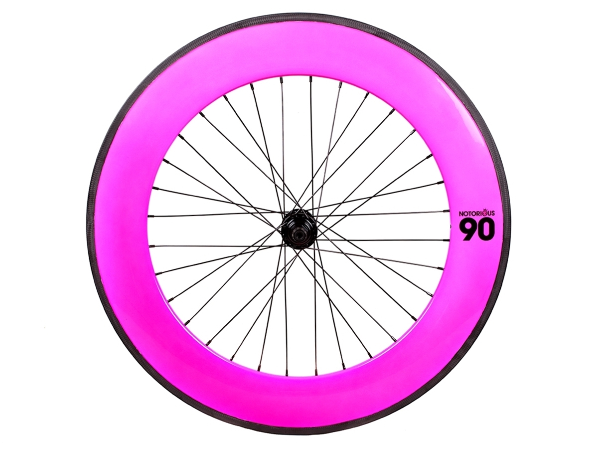 BLB Notorious 90 Rear Wheel - Pink/Black