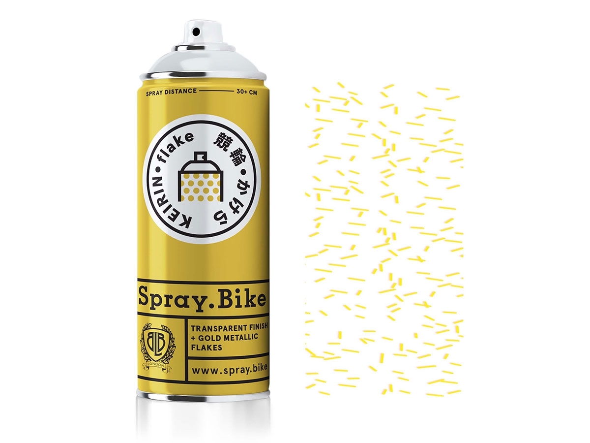 Spray.Bike paint - Keirin Flake Kirameki Gold