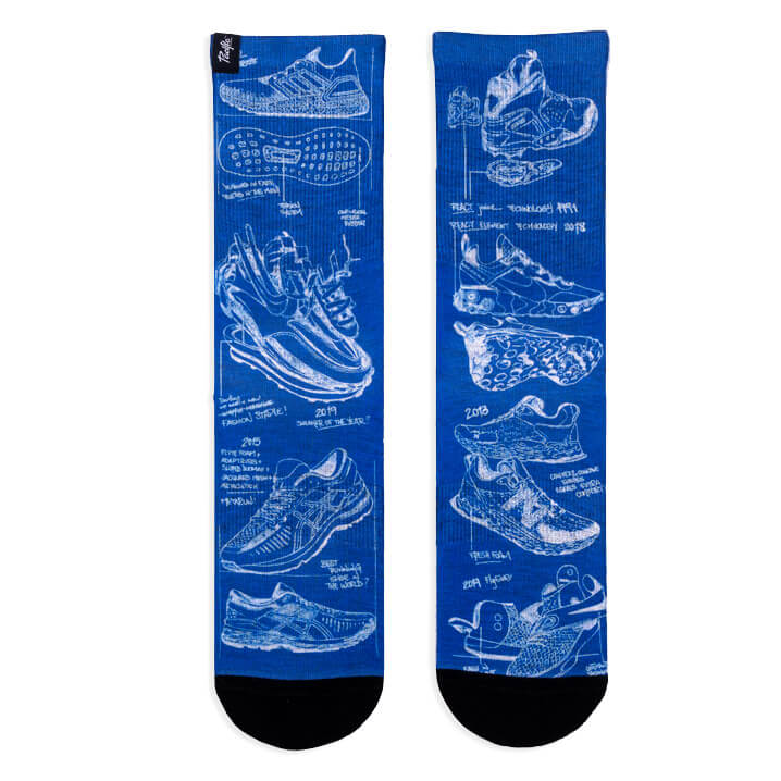 Pacific and Co - Blueprint Socks