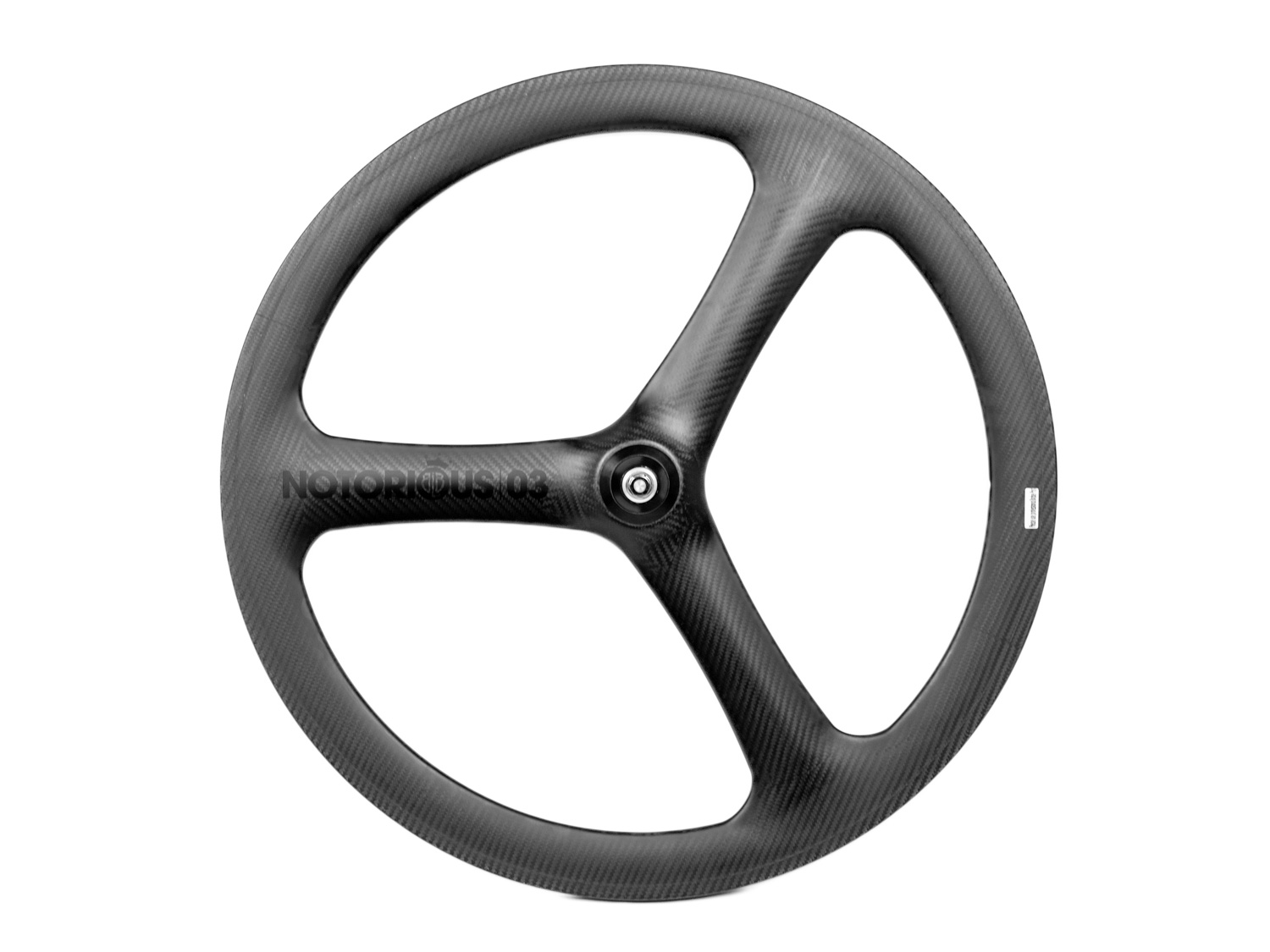 BLB Notorious 03 Full Carbon Front Wheel - Black