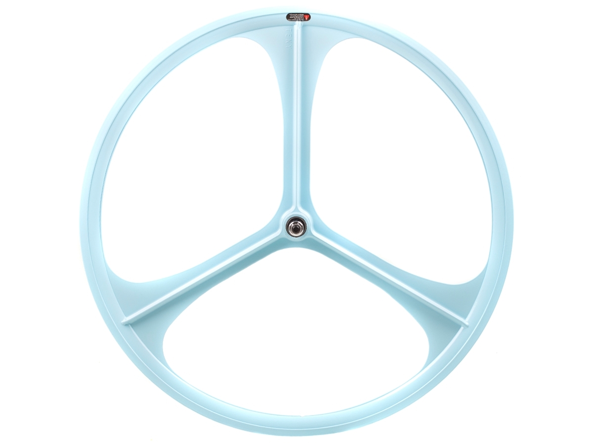  Teny 3 Spoke Front Wheel - Sky Blue