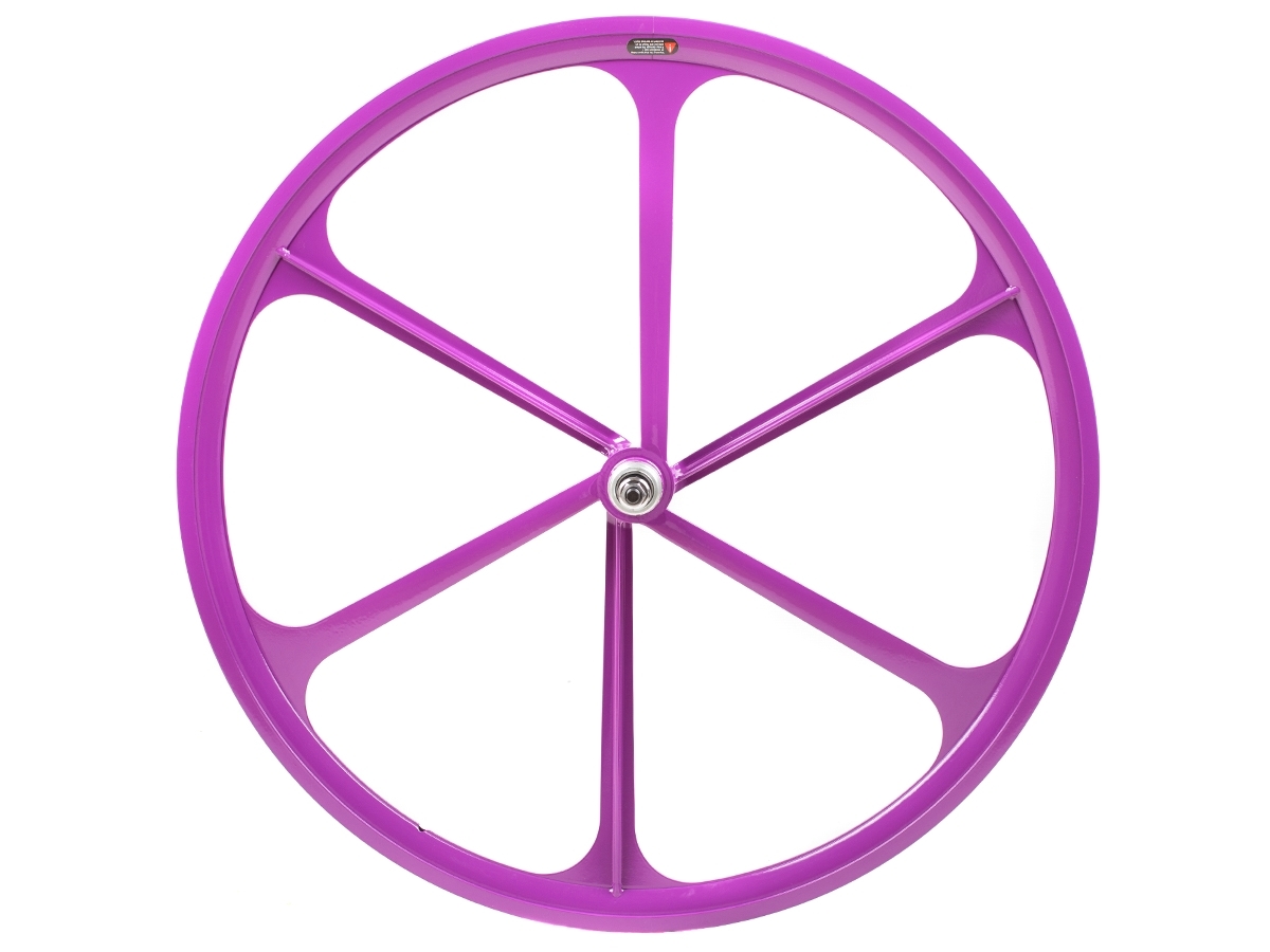 Teny 6 Spoke Rear Wheel - Purple