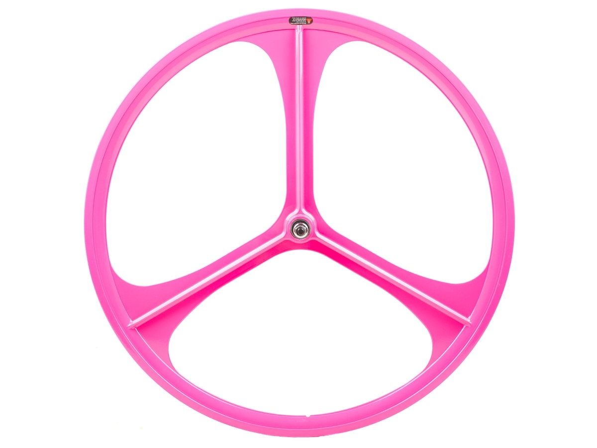Teny 3 Spoke Front Wheel - Pink