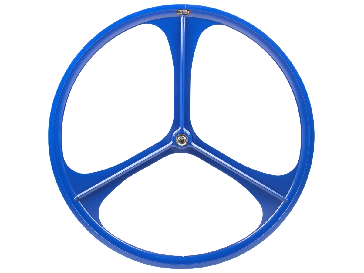 Teny 3 Spoke Front Wheel - Blue