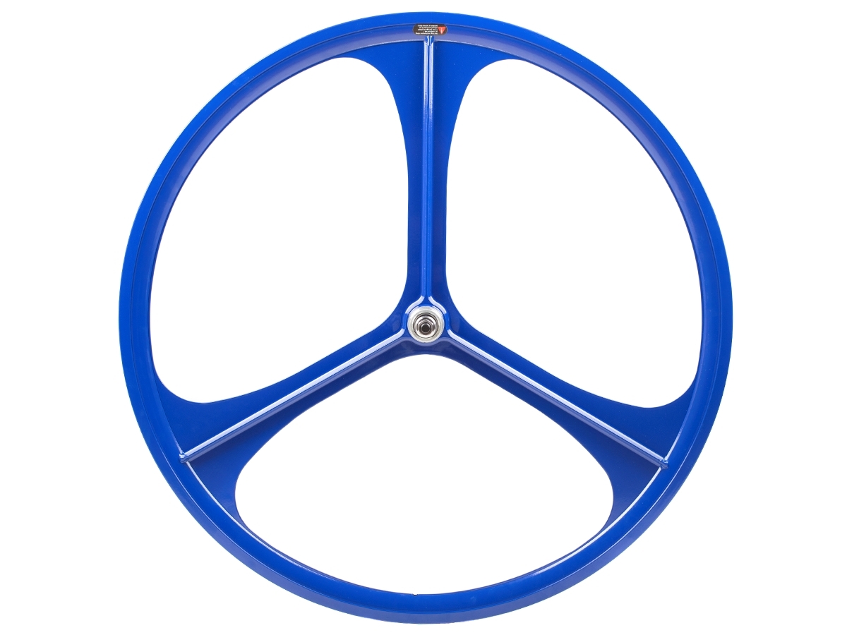 Teny 3 Spoke Rear Wheel - Blue