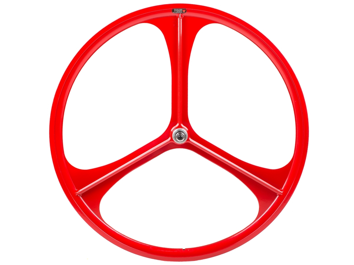 Teny 3 Spoke Rear Wheel - Red