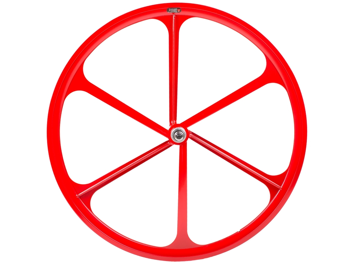 Teny 6 Spoke Rear Wheel - Red