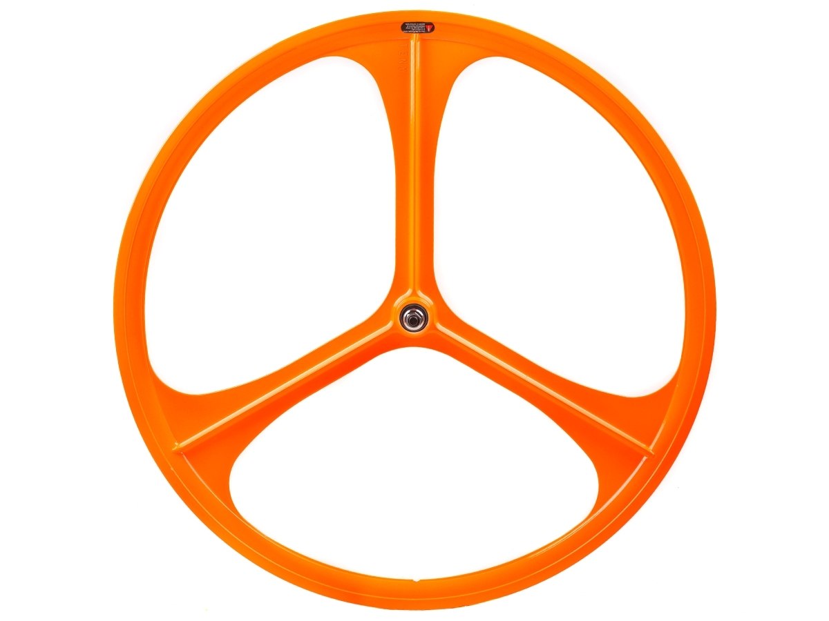 Teny 3 Spoke Front Wheel - Orange